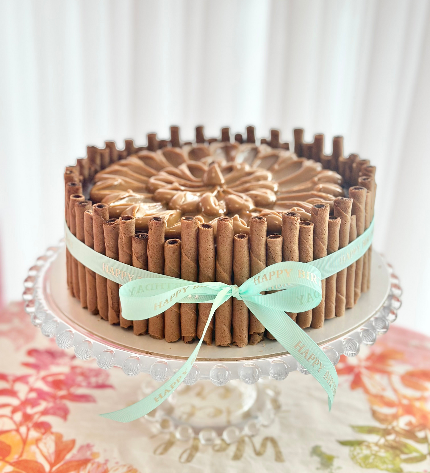 Grand Slam Chocolate Caramel Cake