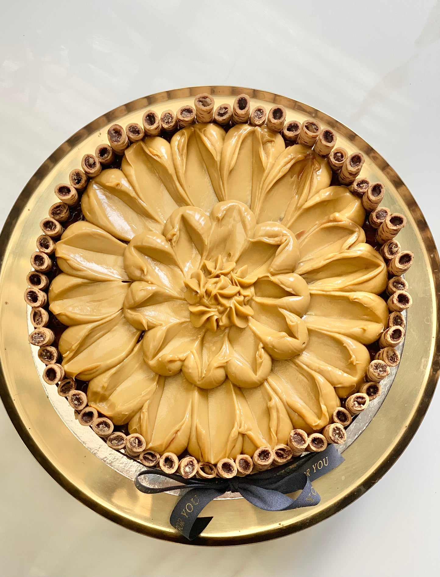 Grand Slam Chocolate Caramel Cake