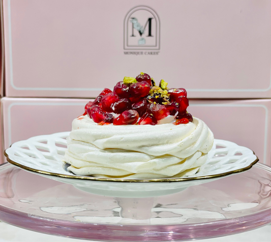 Party Bites Collection - Petite Pavlova, Pomegranate Ruby