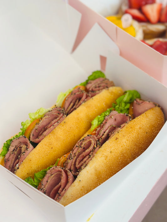 Beef Pastrami Sandwhich